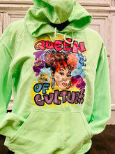 Load image into Gallery viewer, Neon &quot;Queen Of Culture Hoodies
