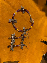 Load image into Gallery viewer, Dragon Flies Delight (earring and bracelet set)
