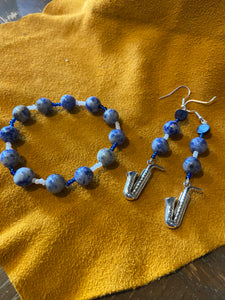 Give Me The Blues ( Zeta Phi Beta) Hand Made by Mu