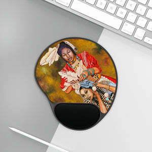 Mouse Pad With Wrist Rest